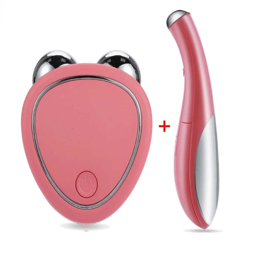 Facial Massager For Face Massager Face Lifting Microcurrent Roller Massager Facial Microcurrent Device Massage Face Lift Machine