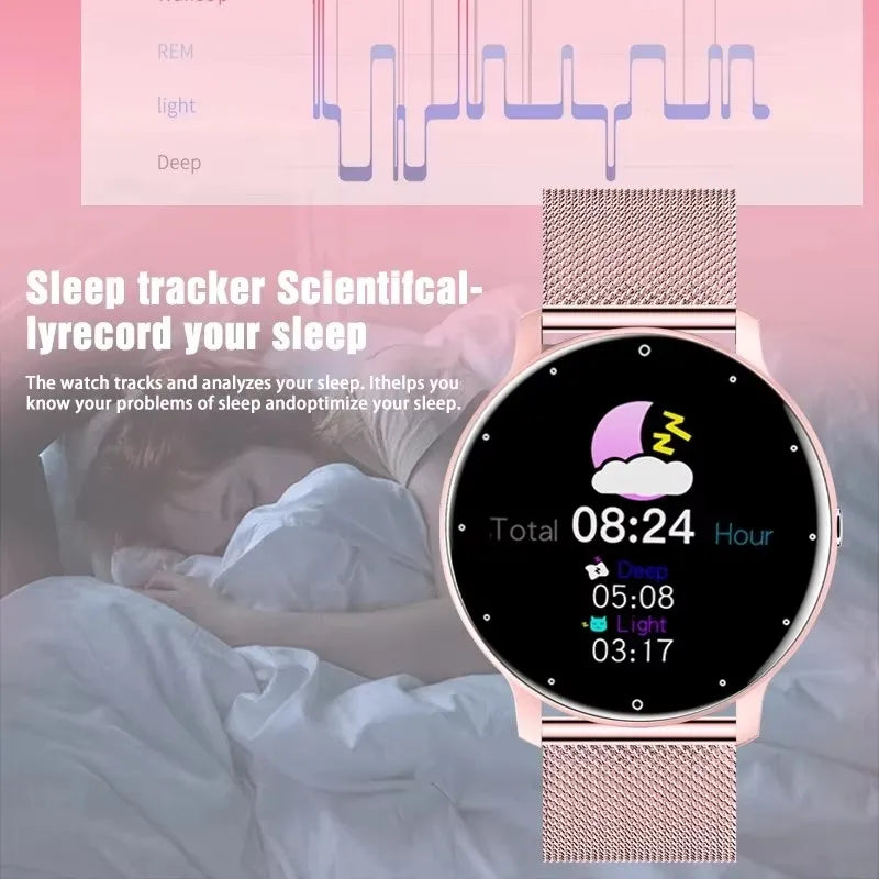 2025 New Smart Watch Men Full Touch Screen Sport Fitness Watch IP67 Waterproof Bluetooth Call For Android ios smartwatch Men+box