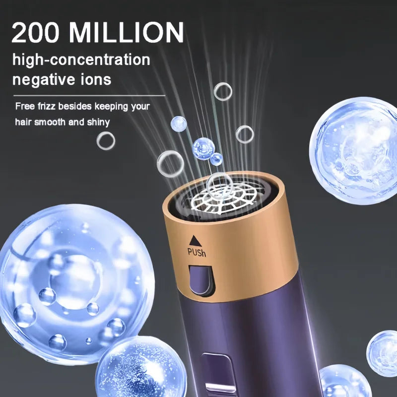 Hair dryer 5-in-1 hair dryer hair dryer detachable hot air comb hair control styling device, professional home styling tool