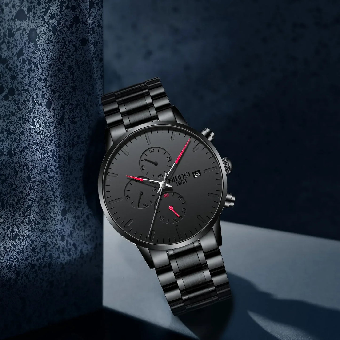 NIBOSI 2025 Mens Watches Analog Waterproof Watch for Men Business Chronograph Military Casual Date Wrist Watch Relogio Masculino