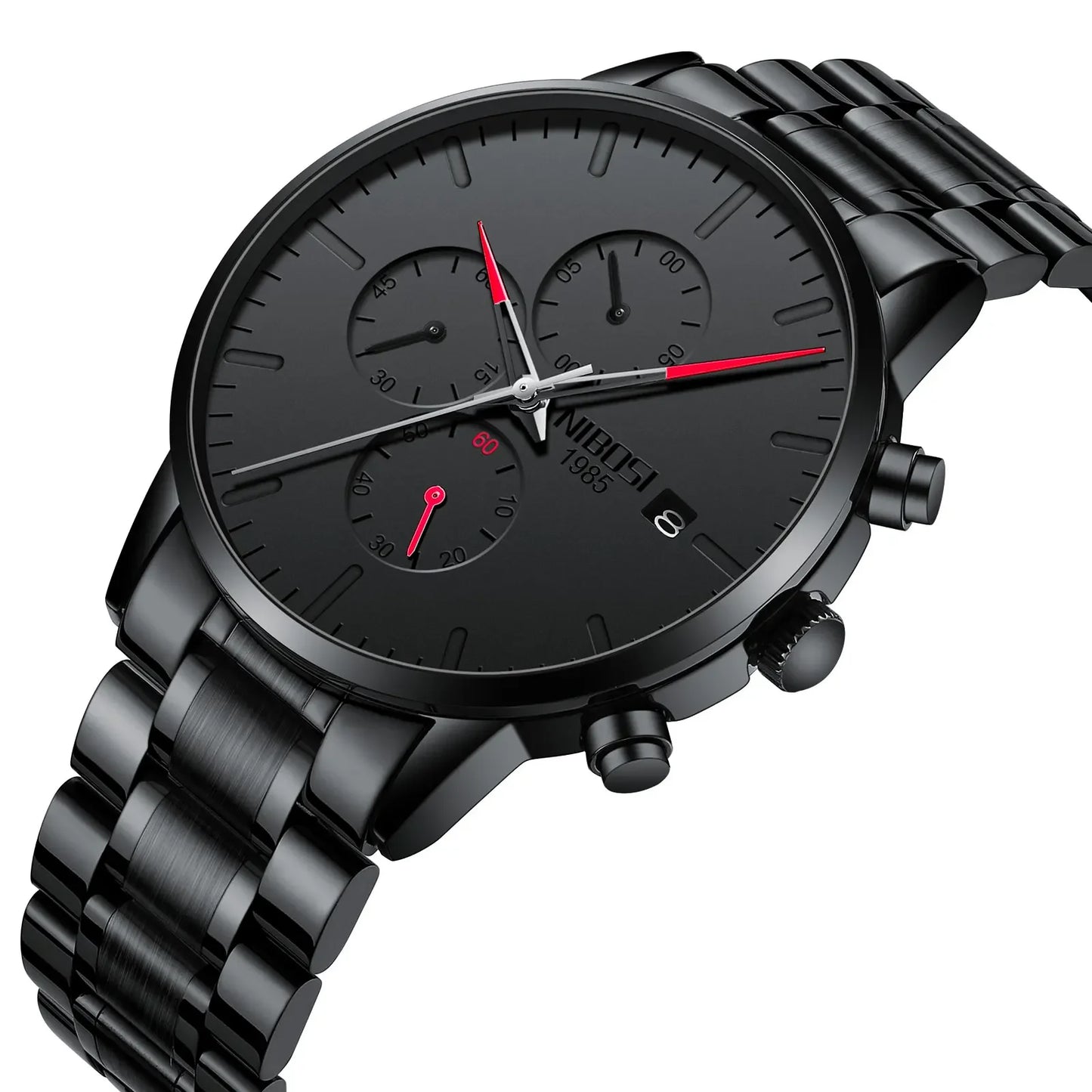 NIBOSI 2025 Mens Watches Analog Waterproof Watch for Men Business Chronograph Military Casual Date Wrist Watch Relogio Masculino