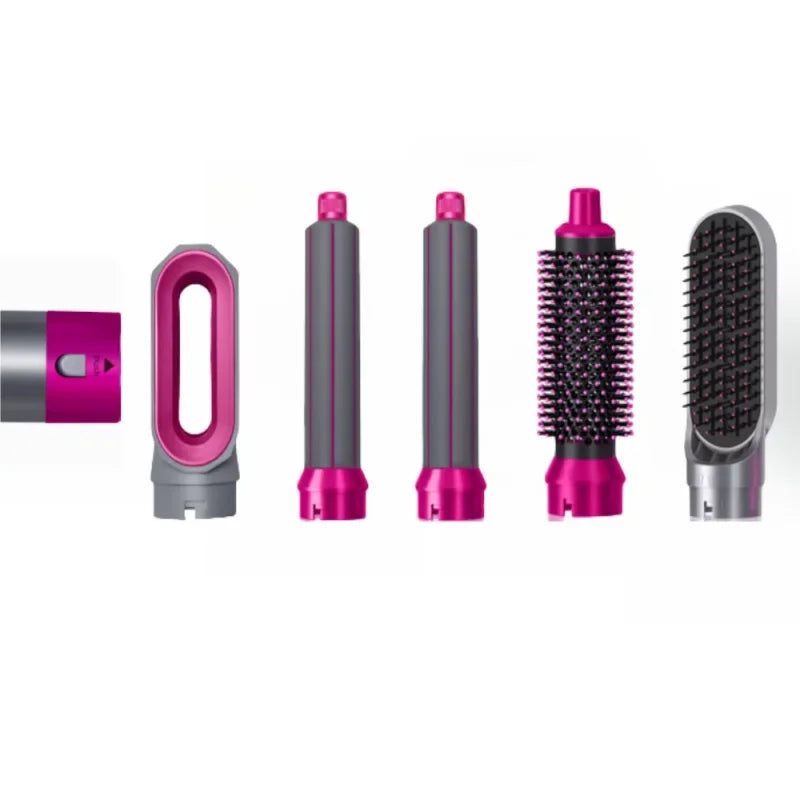 Hair dryer 5-in-1 hair dryer hair dryer detachable hot air comb hair control styling device, professional home styling tool