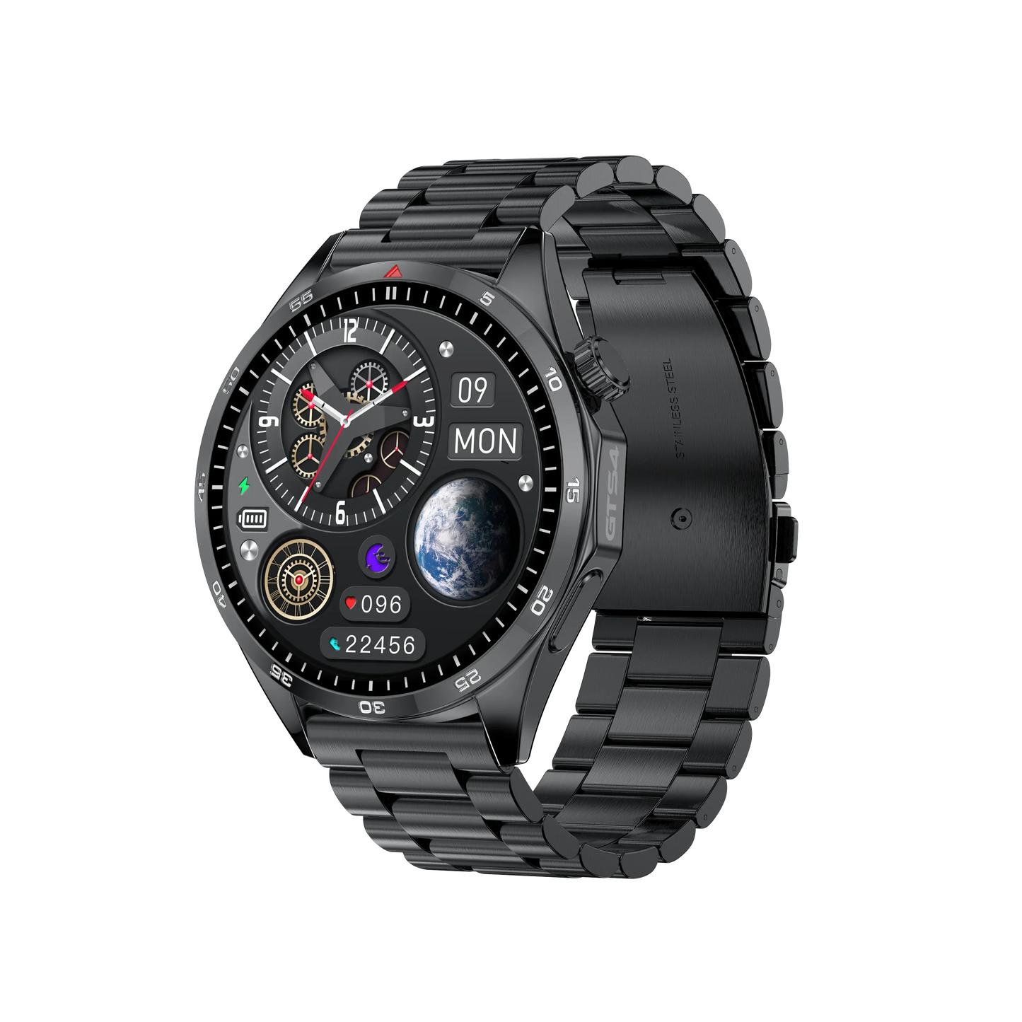 Smart Watch Men 1.53 HD Screen 360*360 Bluetooth Call IP67 Waterproof  With 100+ Sport Codes Heart Rate Monitoring SmartWatch