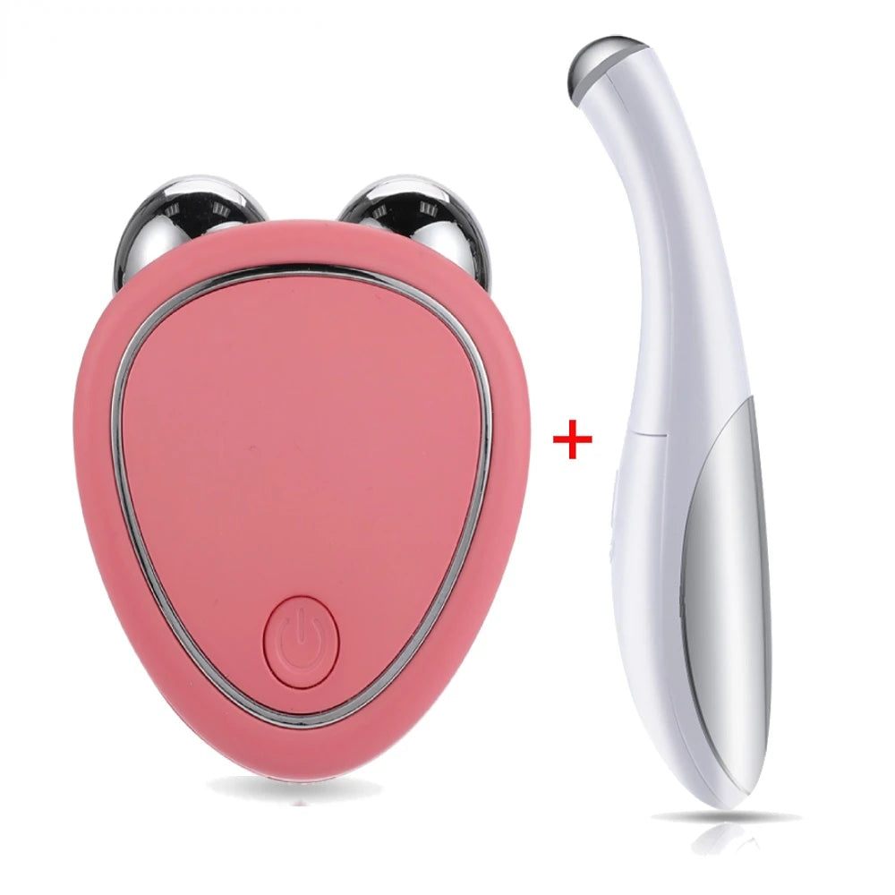 Facial Massager For Face Massager Face Lifting Microcurrent Roller Massager Facial Microcurrent Device Massage Face Lift Machine