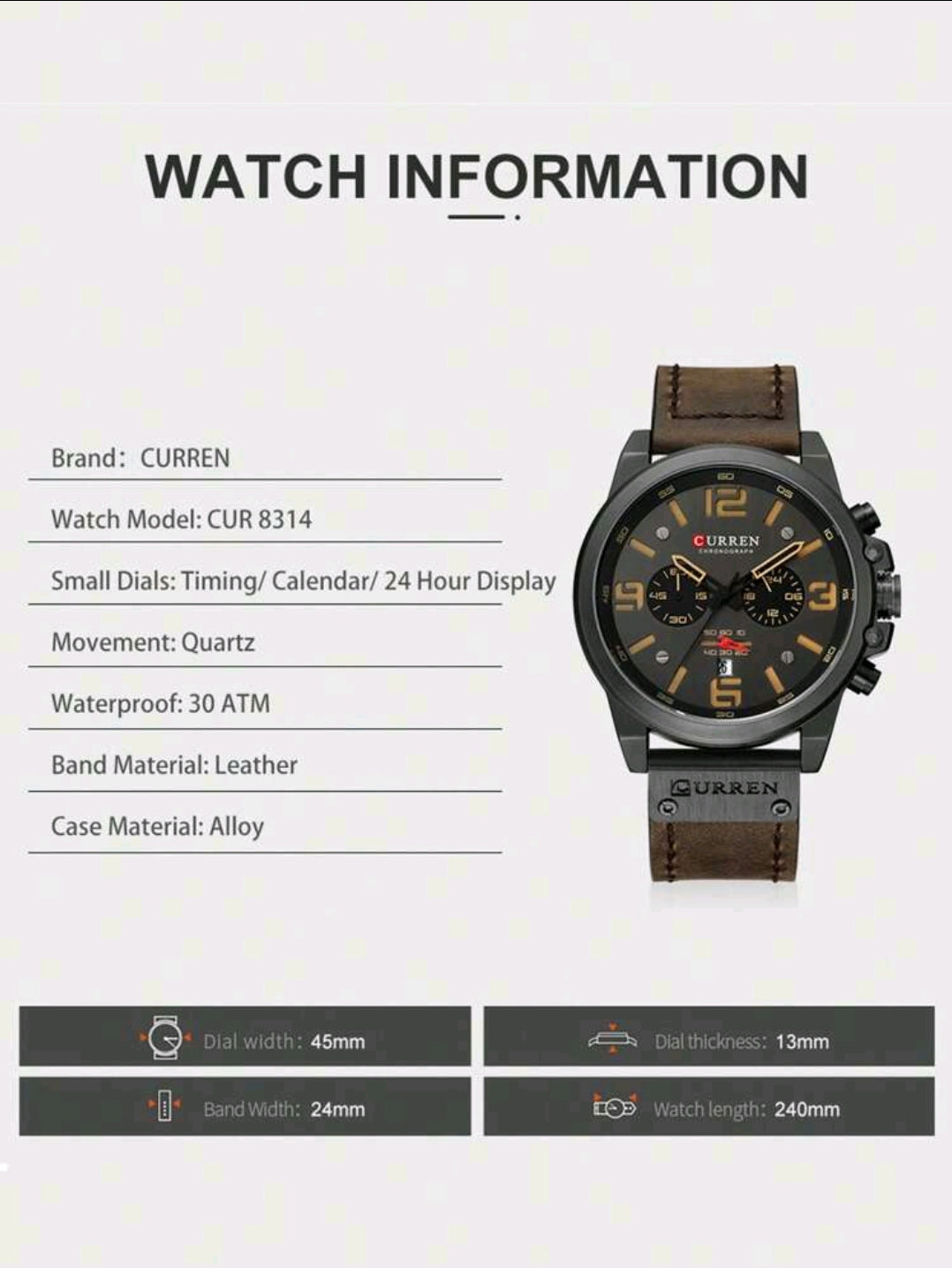 Curren Watch
