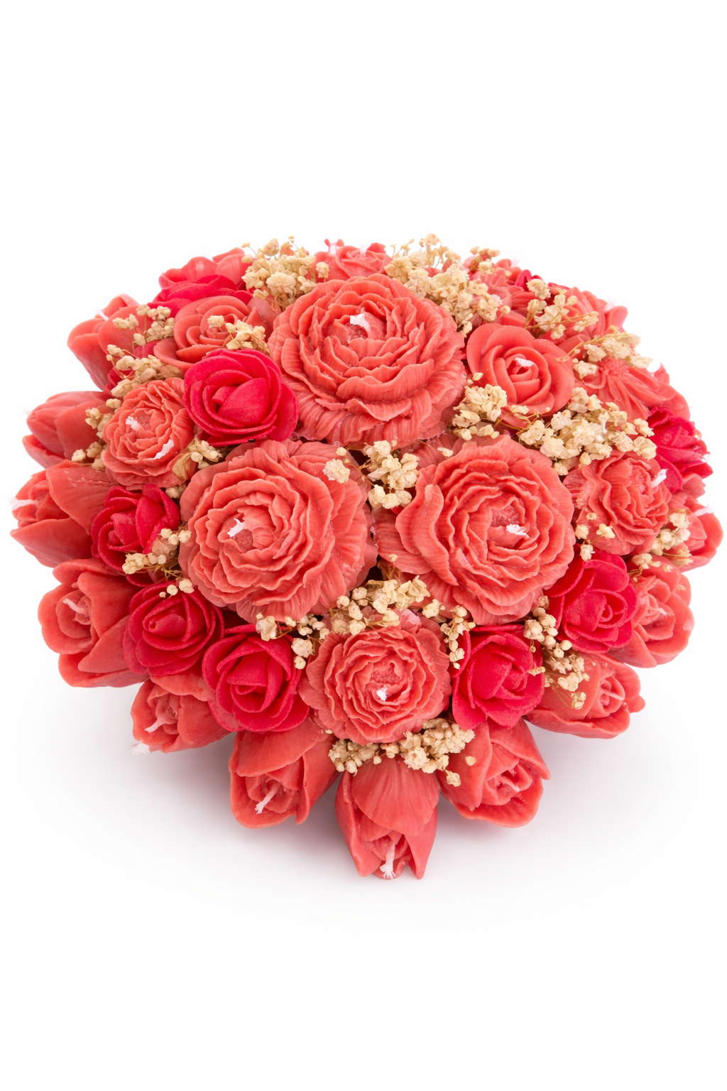 Heart of Love – Luxury 100% Soy Wax Floral Candle