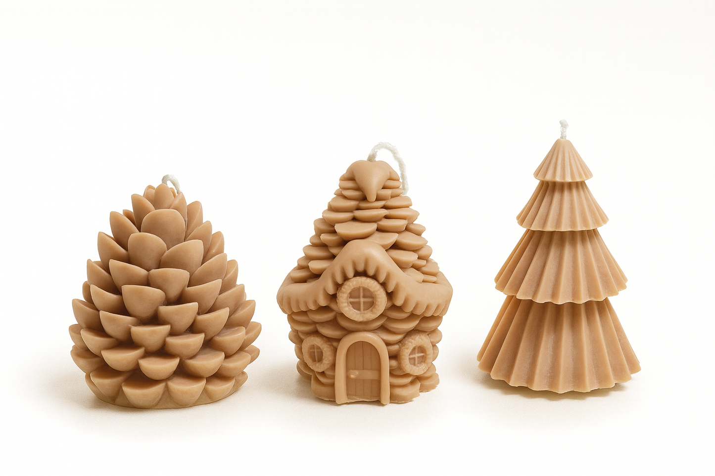 Decorative Candle – Pine Cone  Quantity: 1 piece